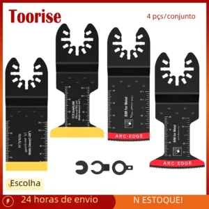 Conj. de 4 Serras Oscilante para Para Esmerilhadeira
