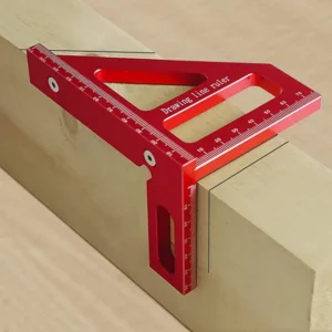 Esquadro Quadrado Multiangulos 3d em Alumínio
